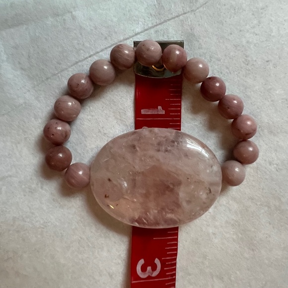 5 bracelet bundle: rose quartz, Tiger's eye, ; new without tags - Picture 14 of 14